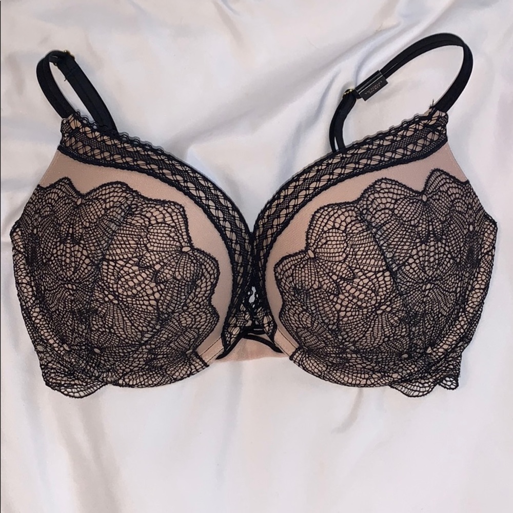 Lace push-up bra